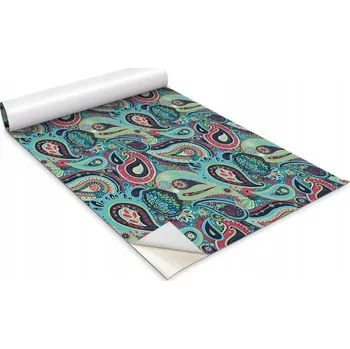 Fototapeta Dekorativní fólie na nábytek, kuchyňské skříňky - Vzor Kapky Paisley 100x50 cm