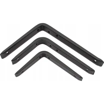 Úhloměr Úhelník, konzole pro polici, zesílený 140x200