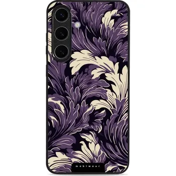 Pouzdro na mobilní telefon Lesklý kryt Mobiwear Glossy - Samsung Galaxy S25 Plus - GA46G Fialové rostliny (Prémiové lesklé pouzdro, obal, kryt Mobiwear Glossy na mobil Samsung Galaxy S25 Plus - GA46G Fialové rostliny, materiál Plast + TPU silikon - krytí po všech stranách,)