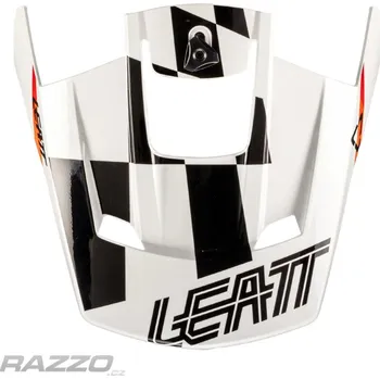 Helma na motorku Náhradní kšilt helmy Leatt Visor Moto 3.5 V25 White