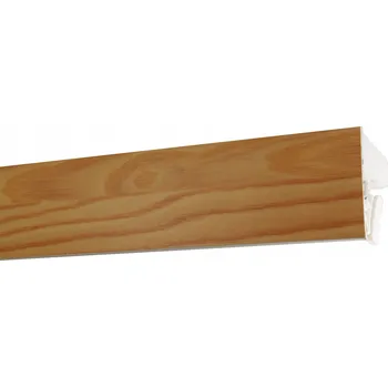 Obraz DVOJITÁ PVC STROPNÍ LIŠTA 550 CM + KRYT, BARVA