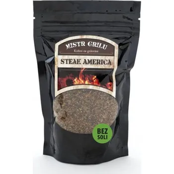 Mistr grilu Grilovací koření Steak America bez soli 100 g