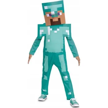 Karnevalový kostým Kostým pro děti "Minecraft - Diamantový Steve", Disguise, vel 98-104