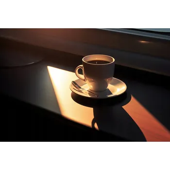 Plakát Plakát Káva ráno bez rámu 91,5 x 61 cm