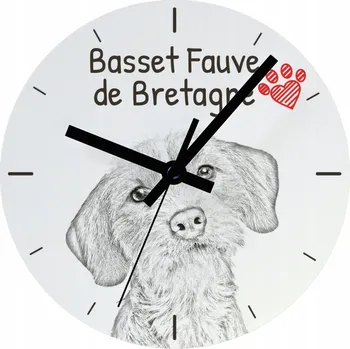 Hodiny Nástěnné hodiny Art-Dog bílé 20 cm