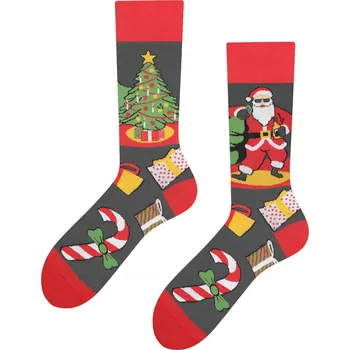 Pánské ponožky Ponožky TODO SOCKS Happy Merry Xmas 35-38