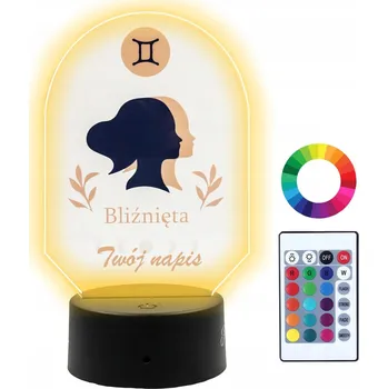 Lampička Plexido vícebarevná Noční lampa