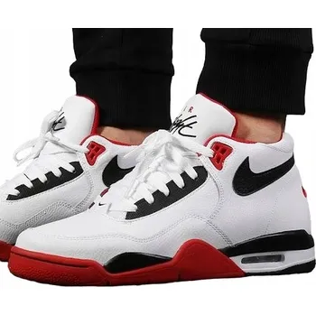 Dámská obuv Sportovní boty Nike kožené bílo-červené velikost 43