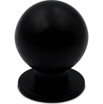 Nábytkové kování ČERNÁ NÁBYTKOVÁ KNOFLÍK NÁBYTKOVÁ ÚCHYTKA NA SKŘÍŇKU ČERNÝ NÁBYTKOVÝ KNOFLÍK RETRO