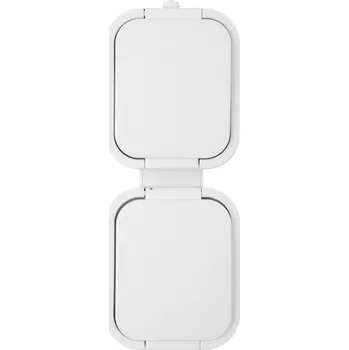 Elektrická zásuvka Elektrická Zásuvka vodotěsná Abex bílá