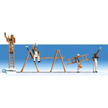 H0 - Malíři s žebříky / NOCH 15056