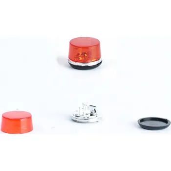 autíčko Maják Pal Nový Jičín bez sirény jednodílný červený stavebnice CAL 1:43