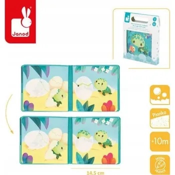 Knížka do koupele Kouzelný život želv Janod