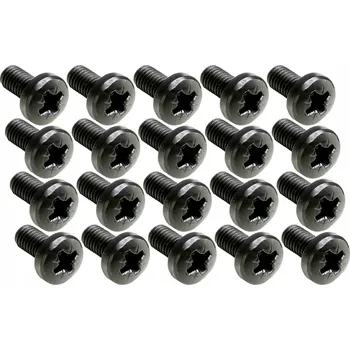 ADAM HALL 5417 BLK Šroub křížový M6 x 12 černý