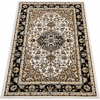 Koberec KOBEREC 120x180 KLASICKÝ DO OBÝVACÍHO POKOJE LOŽNICE BÉŽOVÝ