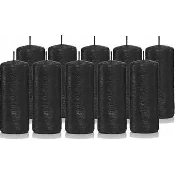 Svíčka Tradiční parafínová svíčka bez vůně Drobo 10 ks