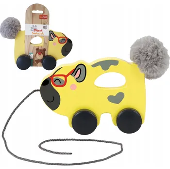 Dřevěná hračka Dřevěná Hračka 12 m+ Trefl Funny Pes