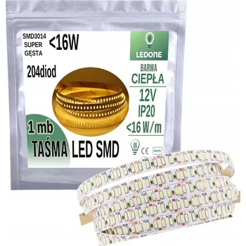 LED páska LED pásek LED-ONE 1m 17W teplá bílá