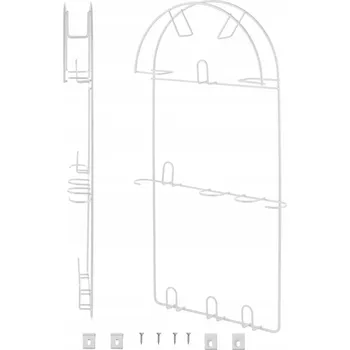 Věšák Věšák na trubku pro vysavač, velký, grafit