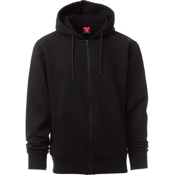 Pánská mikina Payperwear Pánská mikina Pontiac se zipem a kapucí Barva: Černá, Velikost: 4XL