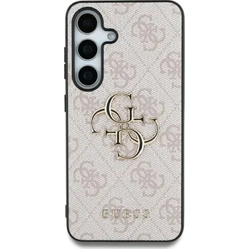 Telefonní příslušenství Originální zadní kryt GUESS Big 4G Classic Logo pro Samsung Galaxy S25 Ultra pink