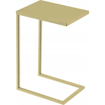 Konferenční stolek PAVOLO ODkládací stolek ZLATÝ POD NOTEBOOK LOFT 15894