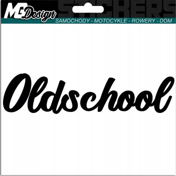 Samolepicí dekorace na vozidlo SAMOLEPKA na auto OLDSCHOOL KLASIKA 4x16