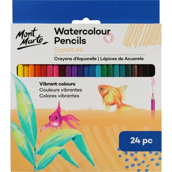 Pastelka Akvarelové Pastelky Mont Marte 24 ks