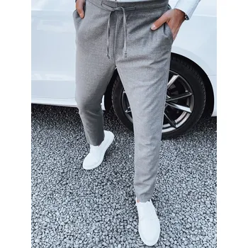 Pánské kalhoty Pánské kalhoty DSTREET TMAVĚ ŠEDÁ s36