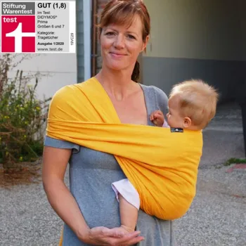 Šátek na nošení dítěte Didymos - Prima slunečně žlutý Velikost: 2