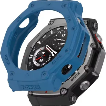 Příslušenství k chytrým hodinkám Silikonový Obal Na Amazfit T-Rex 3 Barva: Modrá