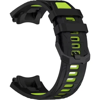 Příslušenství k chytrým hodinkám Silikonový Pásek Na Amazfit T-Rex 3 Dvoubarevný Možnosti: Černo-Zelená