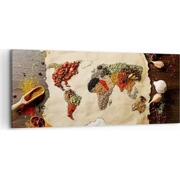 Obraz Obraz na plátně do obýváku, ložnice 120x50 gastronomie obrazy na zeď