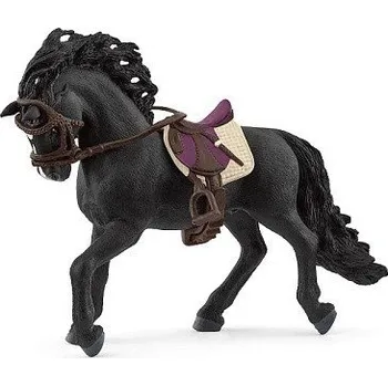 Figurka SCHLEICH 42707 HŘEBEC PURA RAZA ESPANOLA STALLION SE SEDLEM A UZDOU