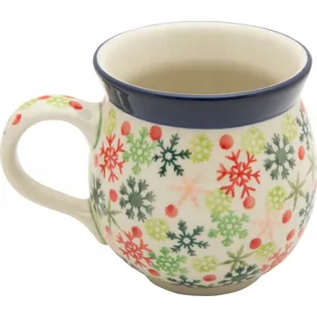 Hrnek Bolesławiec Ceramika Artystyczna keramický 330 ml