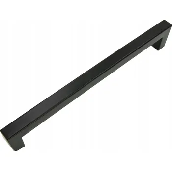 Nábytkové kování Nábytková úchytka klasická černá matná 20,4 x 1,2 x 3,5 cm