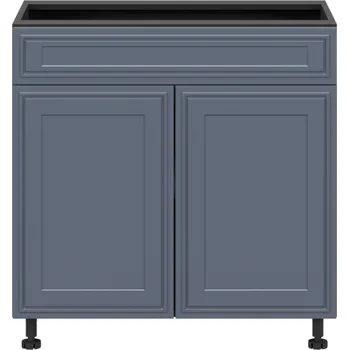 Kuchyňská skříňka Black red white Spodní kuchyňská skříňka Verdi D1B-80/82 Barva korpusu skříněk: Bílá alpská, Zvolte barvu dvířek: Mističná mat