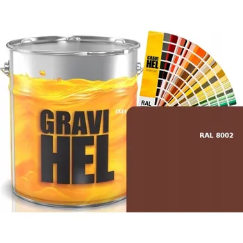 Lak na dřevo RAL 8002 hnědá BARVA LESK jednosložková 783