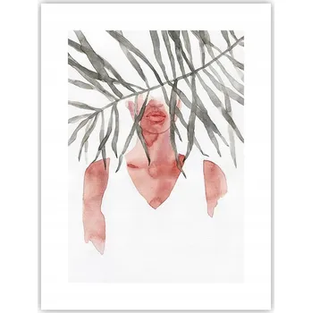 Obraz Obraz plakát do obýváku ložnice 30x40 žena plakáty na zeď bez rámu