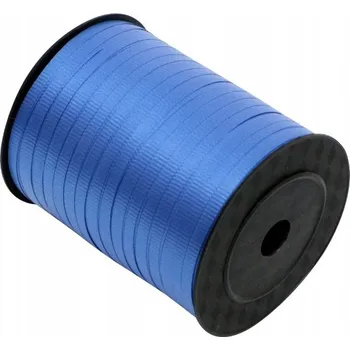 Stuha Stužka na balónky, svatební doplňky, stužky, modrá barva