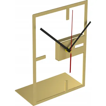 Hodiny Stolní hodiny Domer zlaté 20 cm