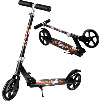 Koloběžka SKLÁDACÍ MĚSTSKÁ KOLOBĚŽKA S NASTAVITELNOU VÝŠKOU DO 100 KG, LOŽISKA ABEC7 A BRZDA