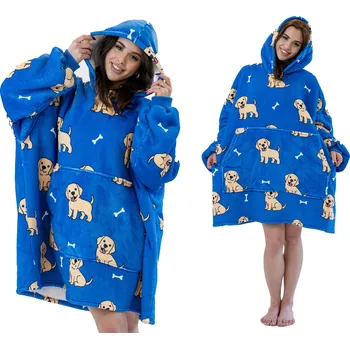 Dámská mikina Lacrati dámská mikina přes hlavu, s kapucí, univerzální velikost