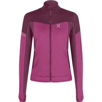 Dámská mikina Dámská mikina Montura STRETCH MIND 2 MAGLIA - tmavě růžová XS
