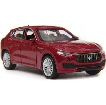 autíčko WELLY MASERATI LEVANTE ČERVENÝ 1:34 NOVÝ KOVOVÝ MODEL 43739