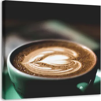 Obraz OBRAZ NA PLÁTNĚ Šálek kávy 50x50