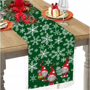 ubrus BĚHOUN PLÁTNOVÝ VÁNOČNÍ 40x180 UBRUS VÁNOČNÍ VZORY A BARVY - VÝBĚR