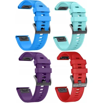 Řemínek na hodinky 4x ŘEMÍNEK PRO GARMIN FENIX 5s Plus 6s 7s 8 43mm SOLAR PRO QUICKFIT
