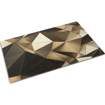 Rohožka Dekorativní venkovní rohožka, protiskluzová, geometrický vzor 90x60