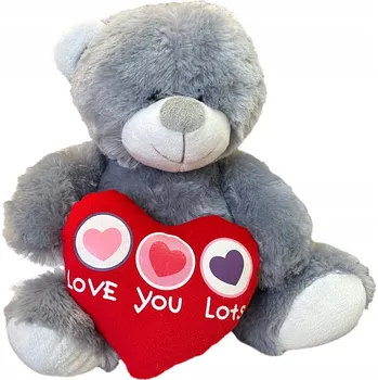 plyšák PLYŠÁK MEDVÍDEK MACKO Love You Lots 25 cm